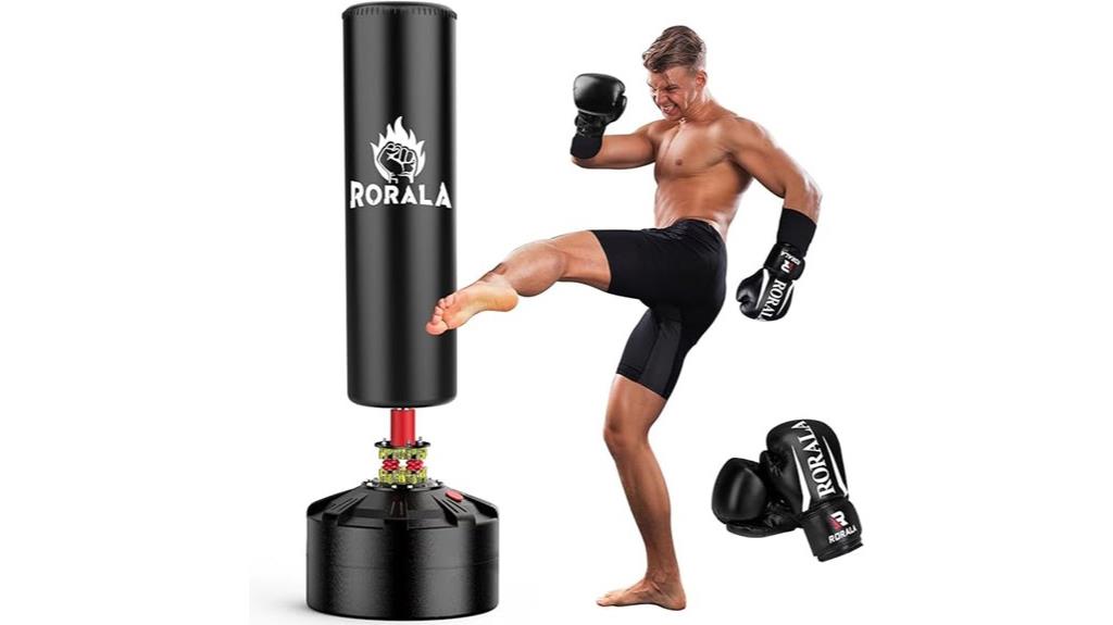 freestanding boxing training set