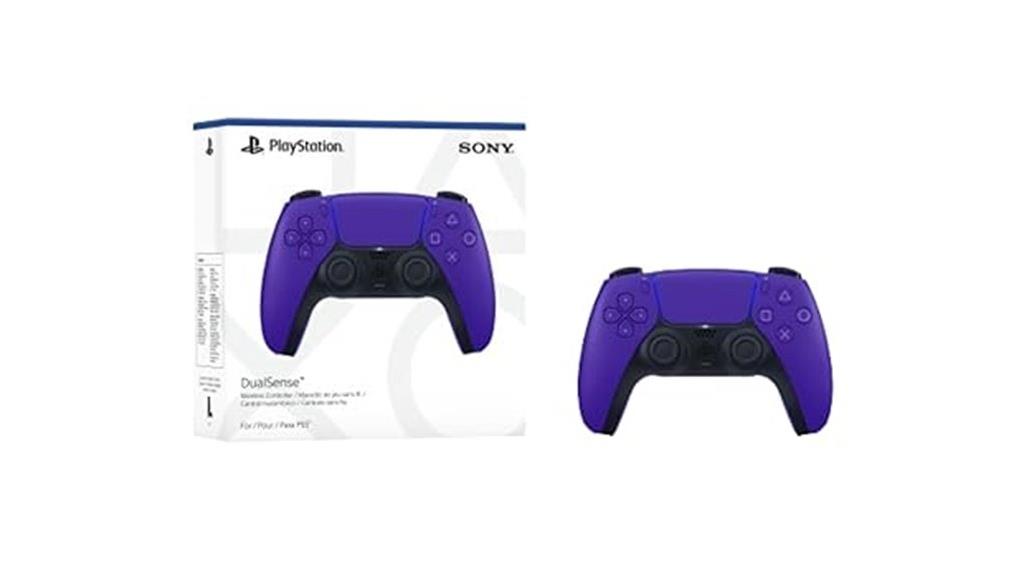 galactic purple dualsense controller