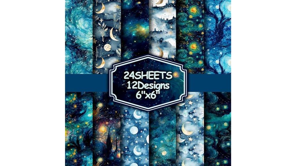 galactic scrapbook paper pack