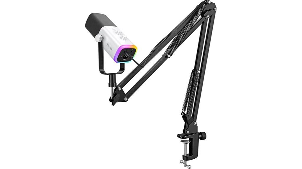 gaming microphone with accessories