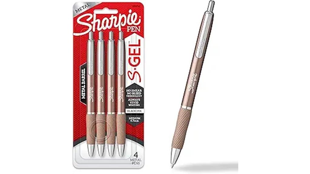 gel pens champagne color