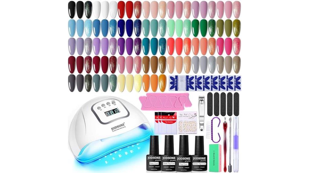 gel polish kit with uv light
