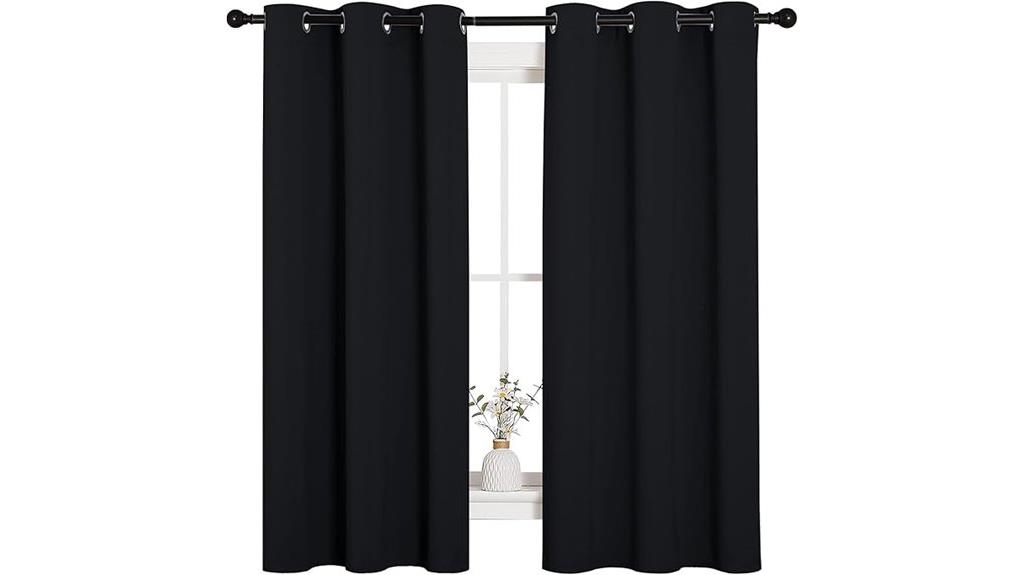 halloween blackout curtain set