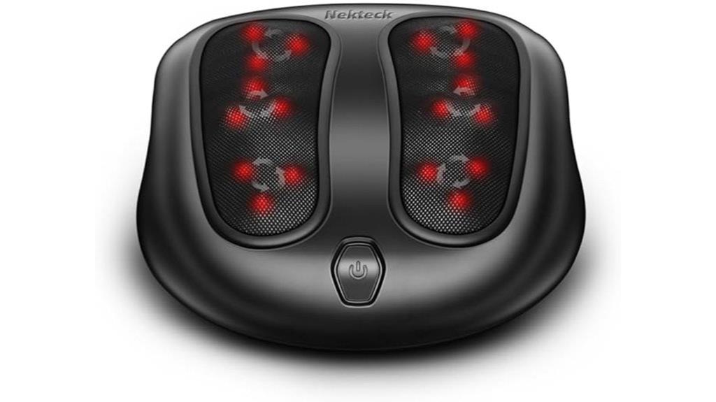 heated foot massage device
