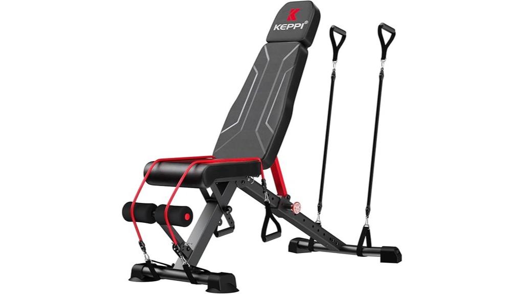 heavy duty adjustable weight bench
