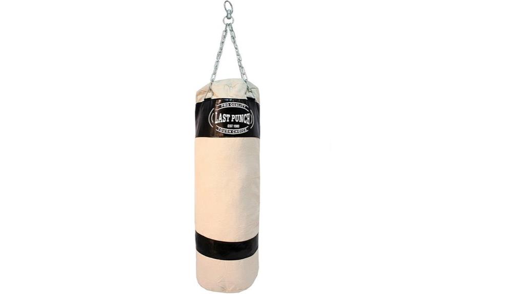 heavy duty black punching bag