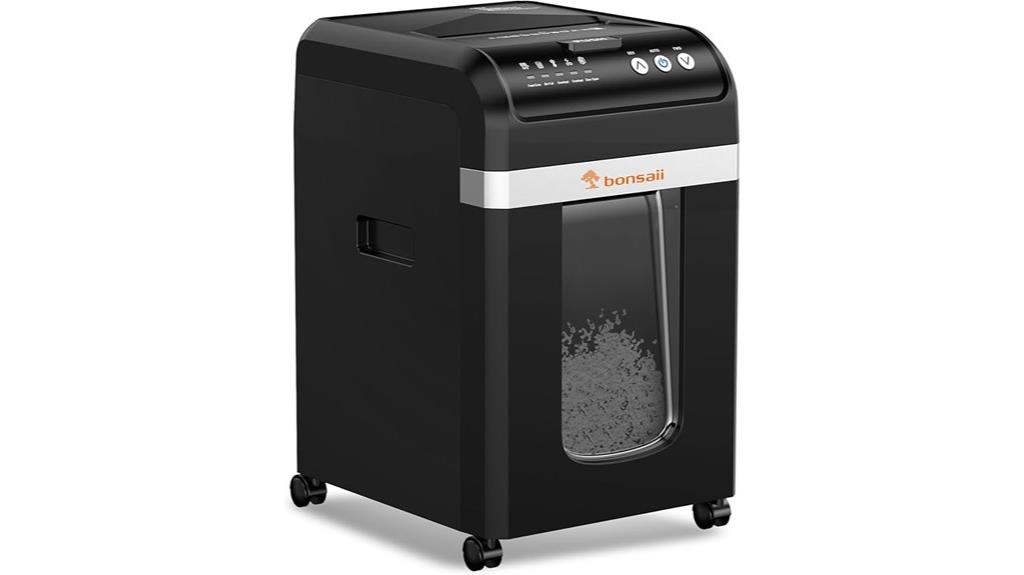 high capacity auto paper shredder
