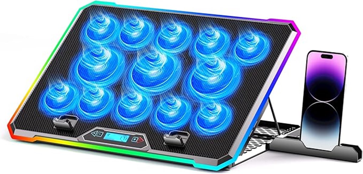 high performance gaming laptop cooler