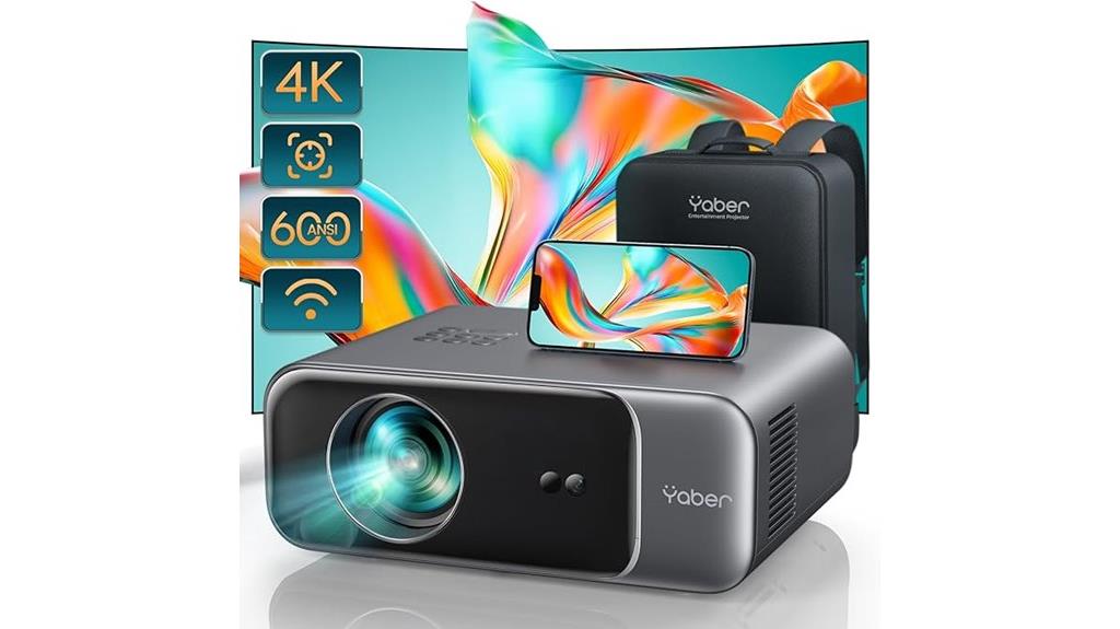 high resolution outdoor projector