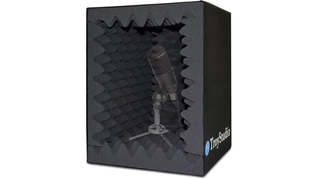 home studio microphone shield
