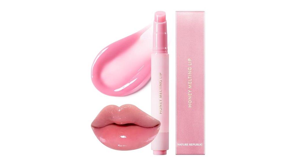 honey pink lipstick