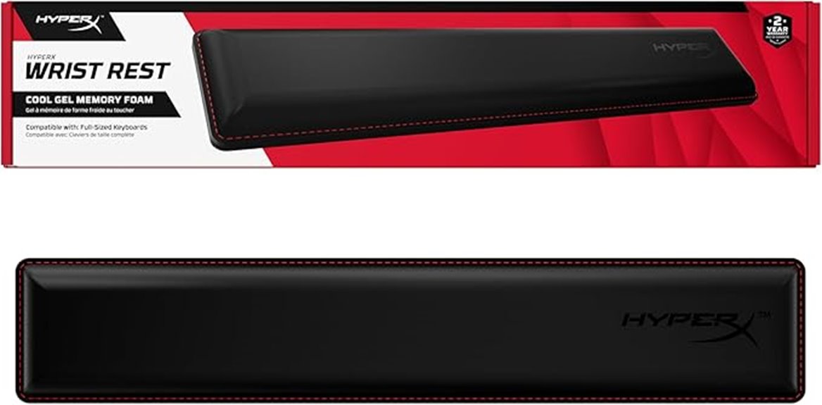 hyperx cooling gel wrist rest