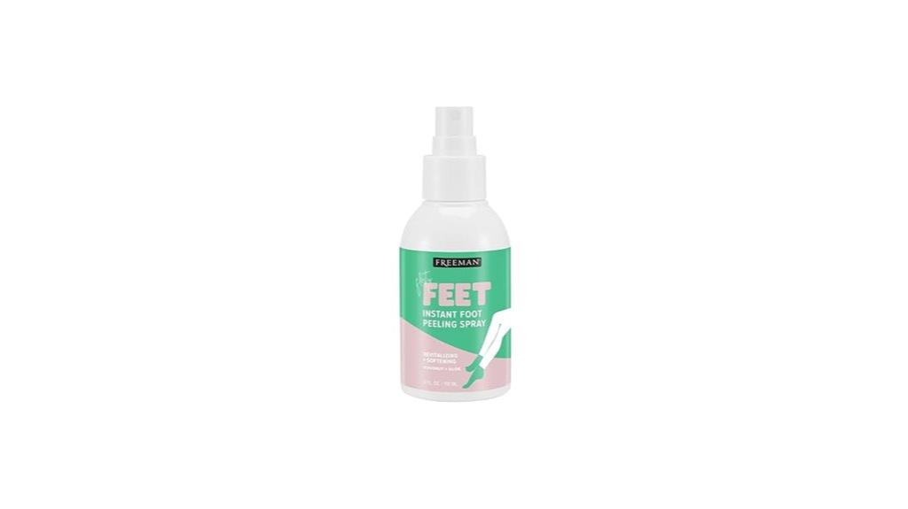 instant foot peeling spray