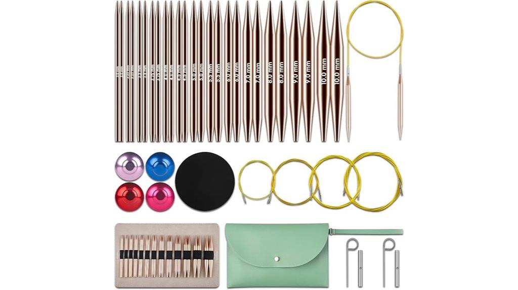 interchangeable circular knitting needles