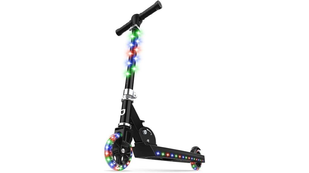 kids light up scooter