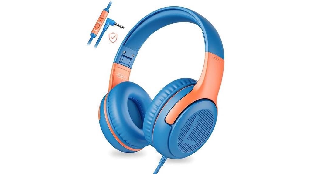 kids volume limited headphones