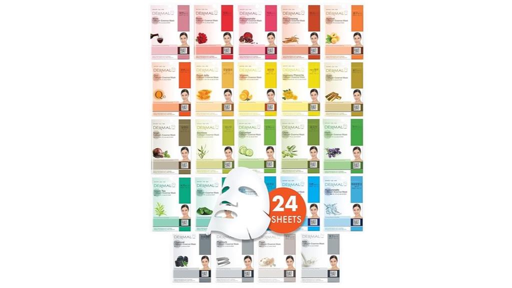 korean collagen mask pack
