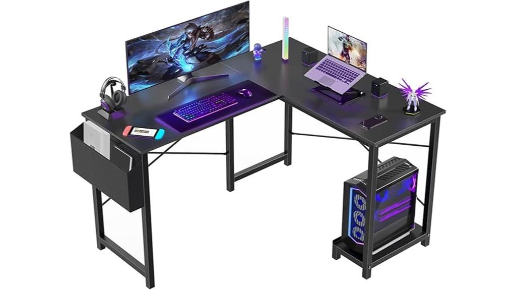 l shaped home office desk