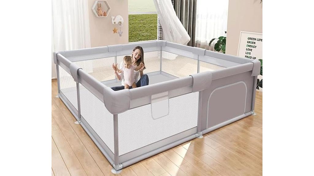 large 50x50 inch baby playpen