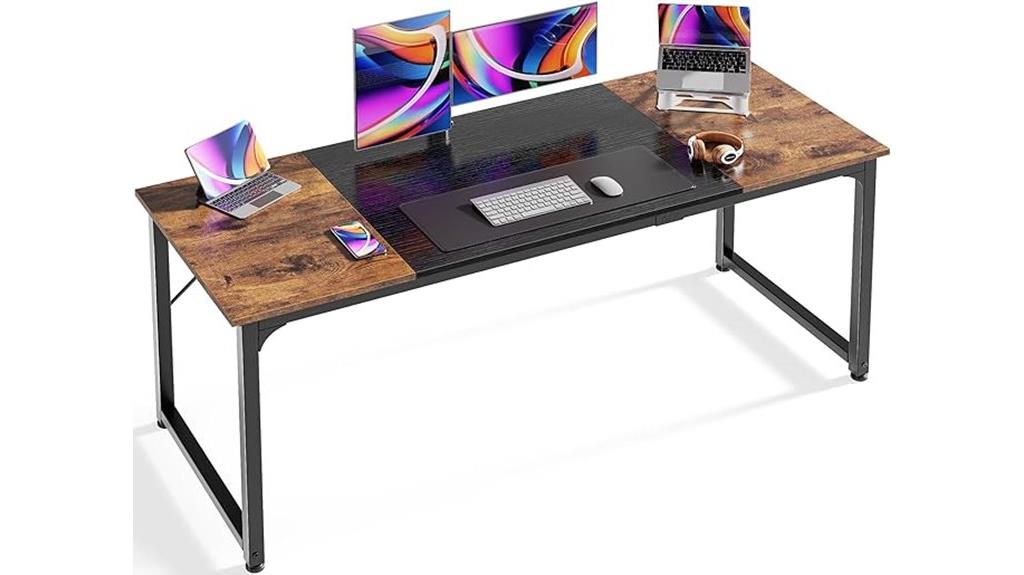 large 63 inch office desk