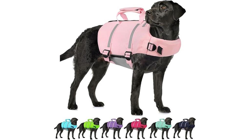 large dog swimming vest