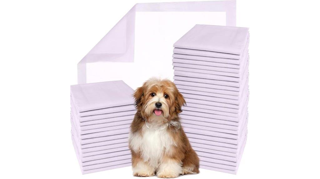 large green pee pads