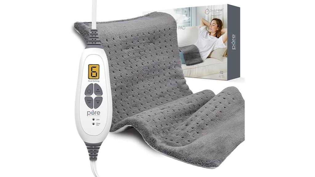 large heating pad relief