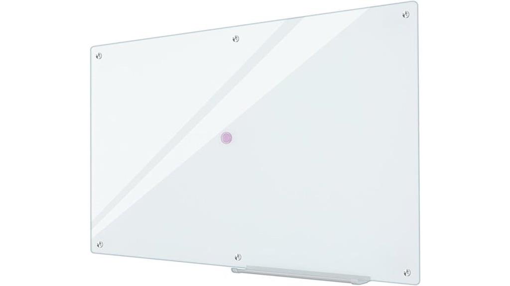 large magnetic glass whiteboard