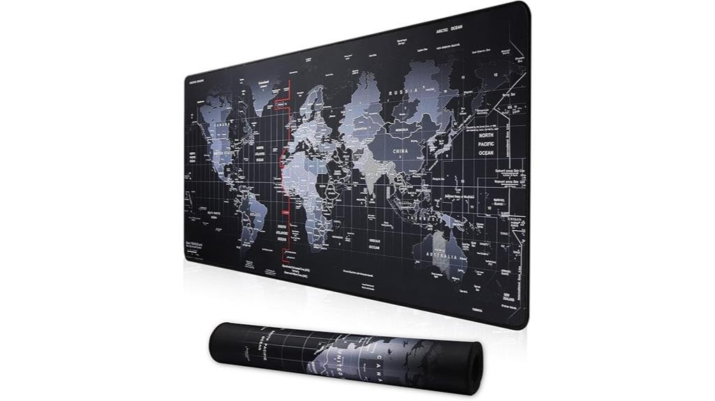 large map gaming mouse pad