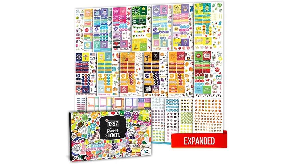 large sticker set