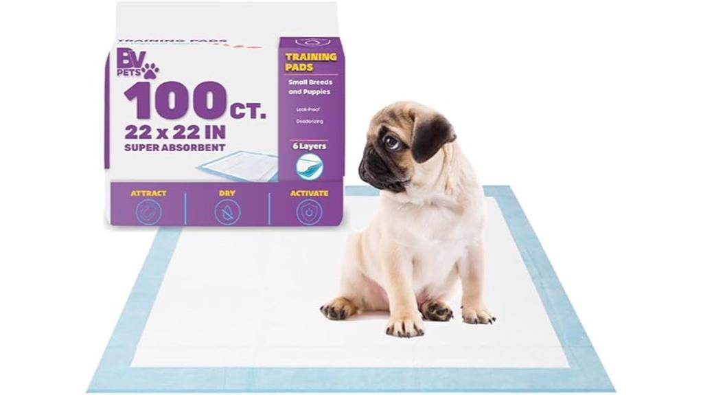 leak proof puppy pee pads