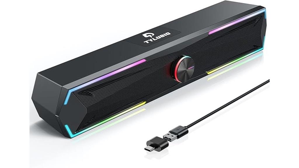 led bluetooth pc speakers
