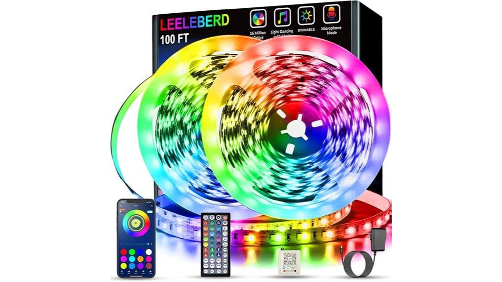 long rgb room lighting