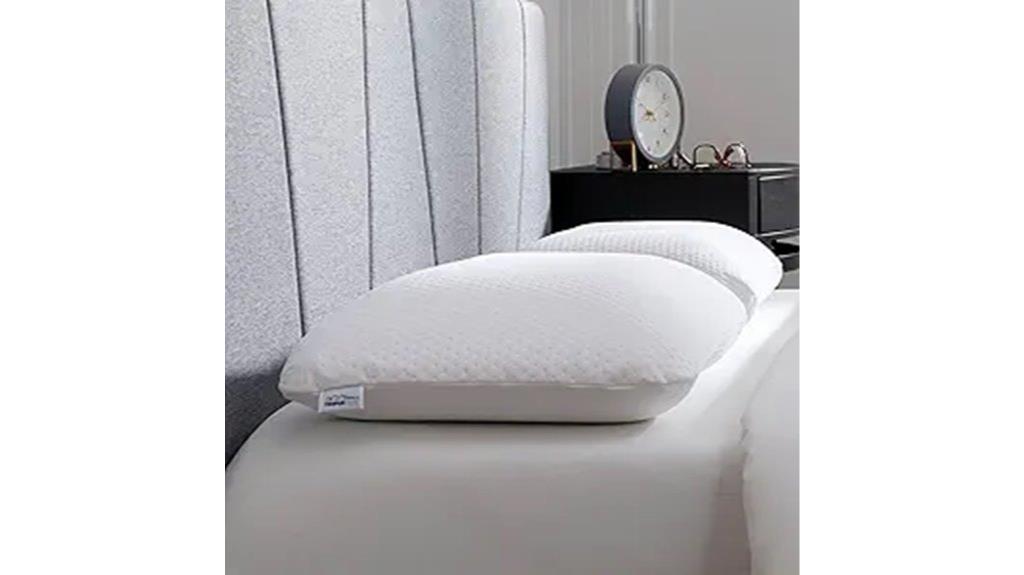 luxury white memory foam