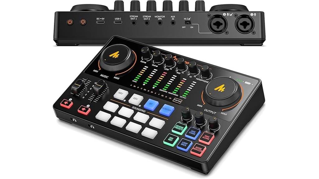 maono podcast mixer bundle