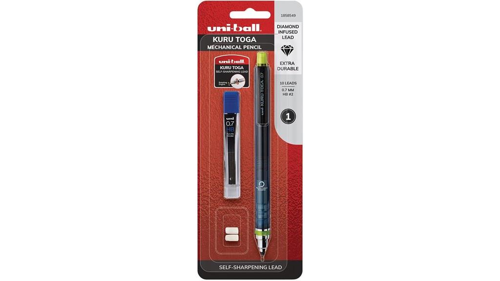 mechanical pencil with refills