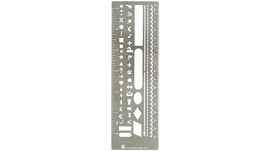 metal bookmark for journals