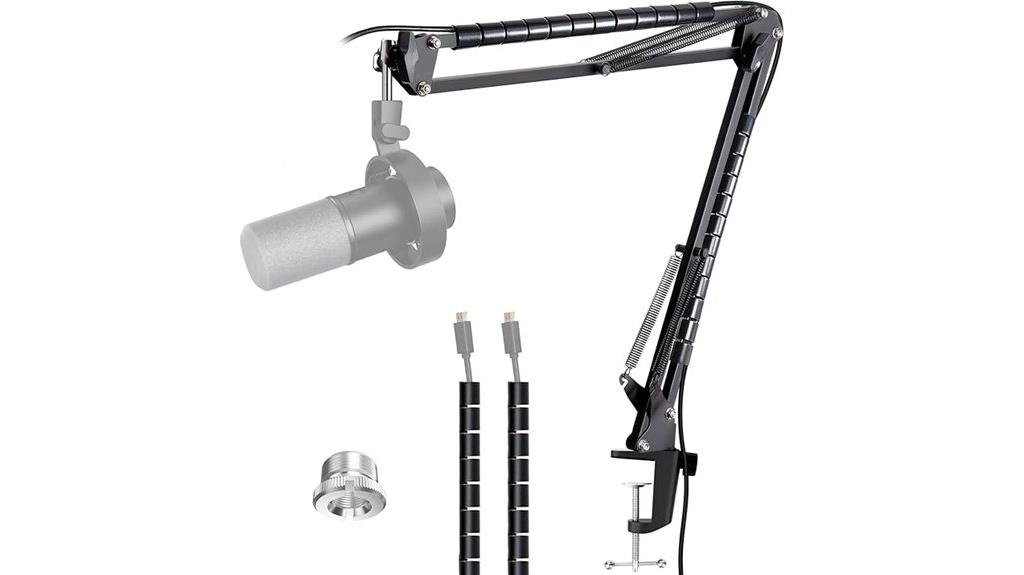 microphone boom arm stand