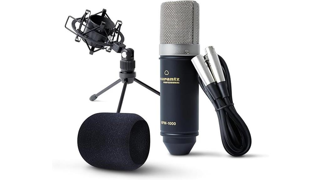 microphone with stand cable