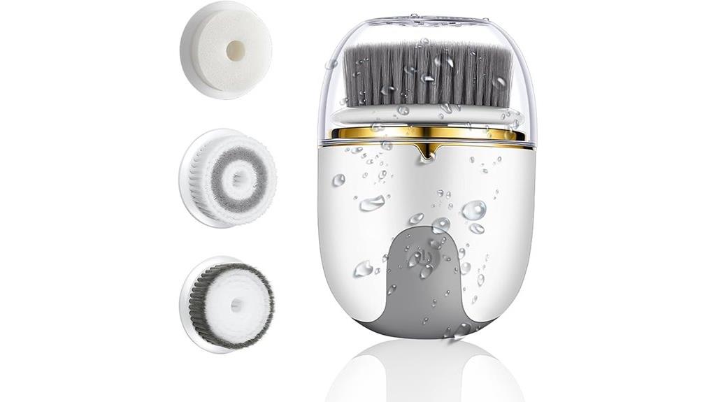 multi head facial cleansing brush