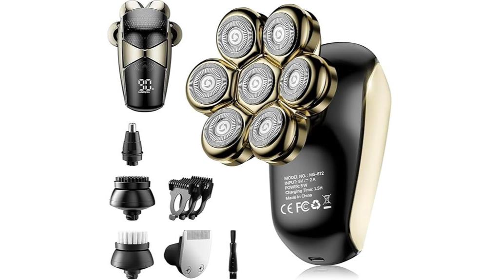 multifunctional bald shaving razor