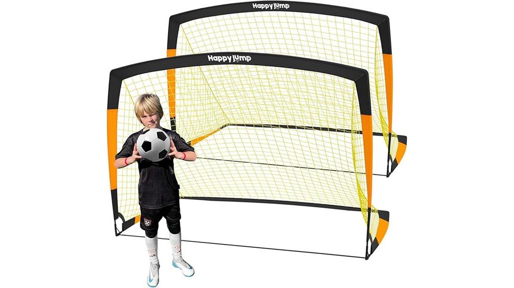 multiple soccer goal sizes