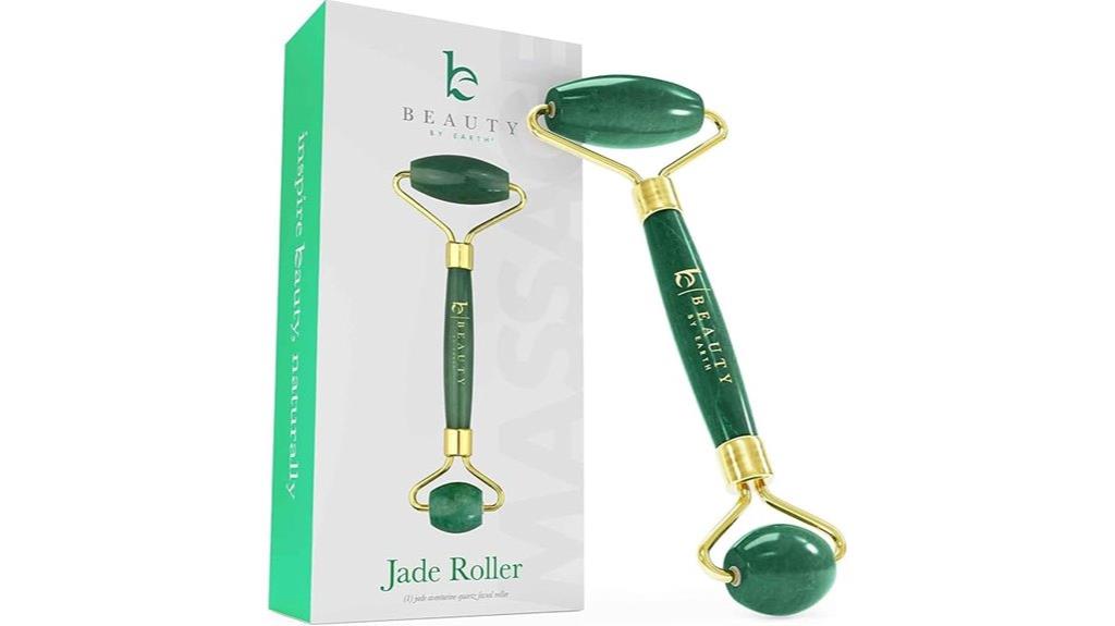 natural jade facial roller