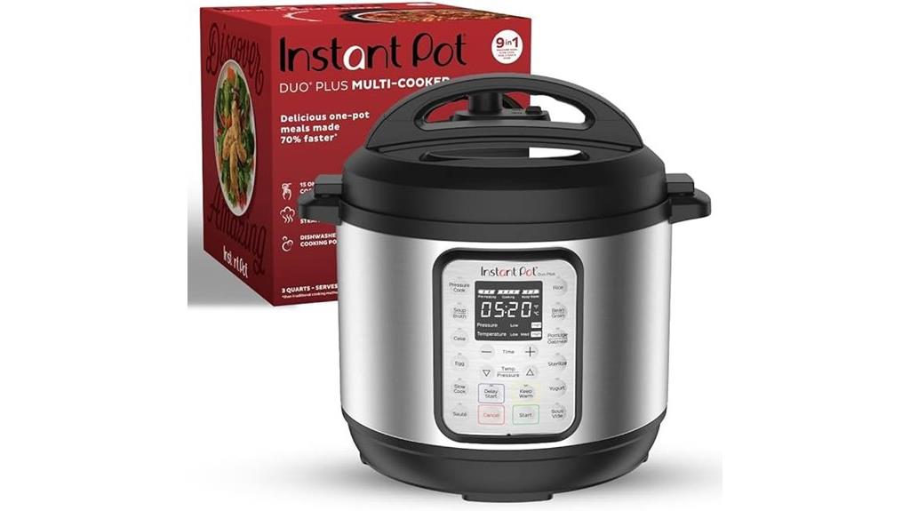 nine in one multicooker versatility