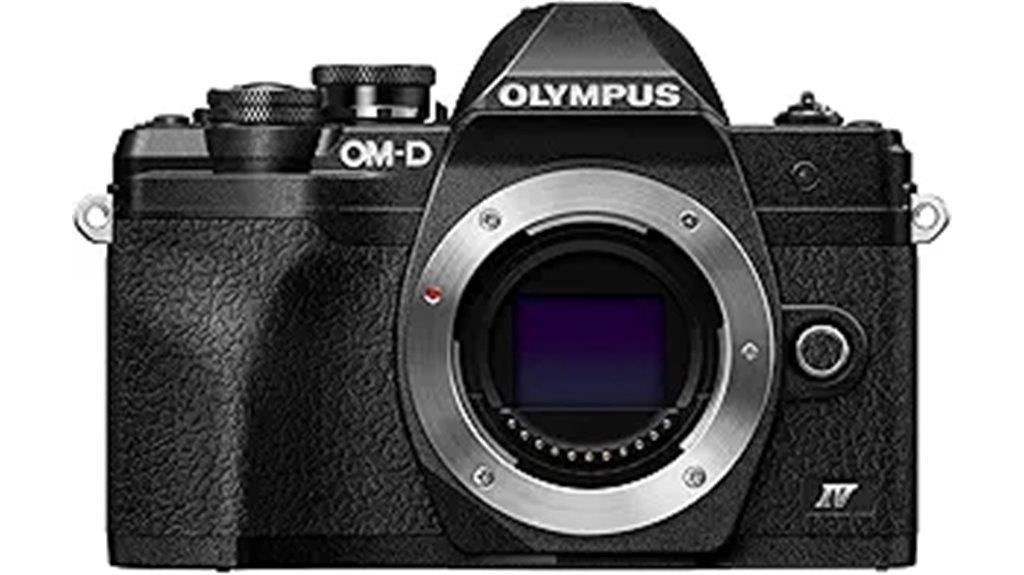 olympus black camera body