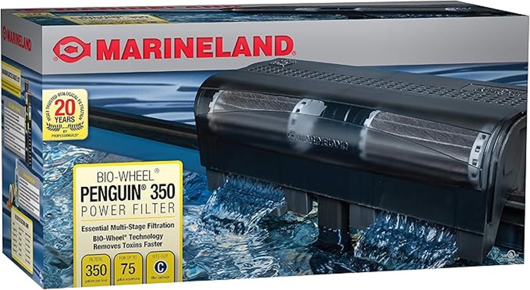 penguin aquarium multi stage filter