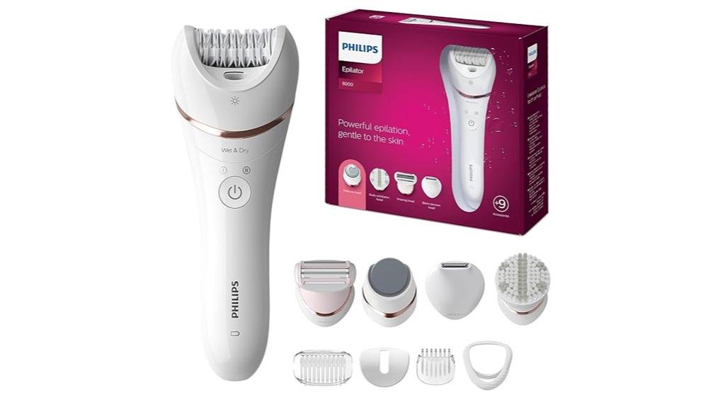 philips 8000 epilator shaver