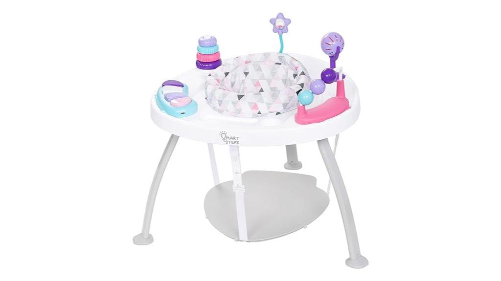 pink 3 in 1 activity center