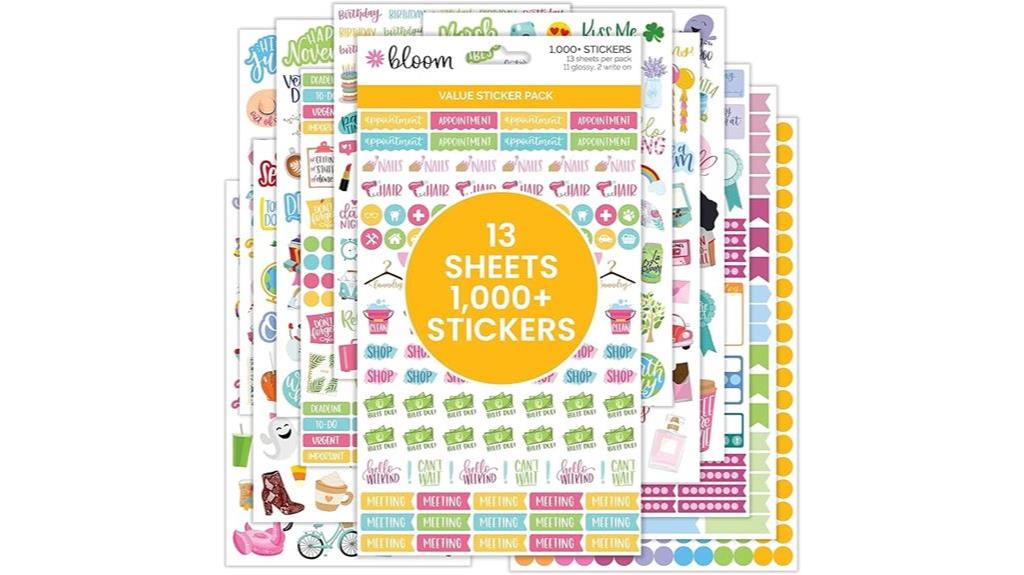 planner sticker pack