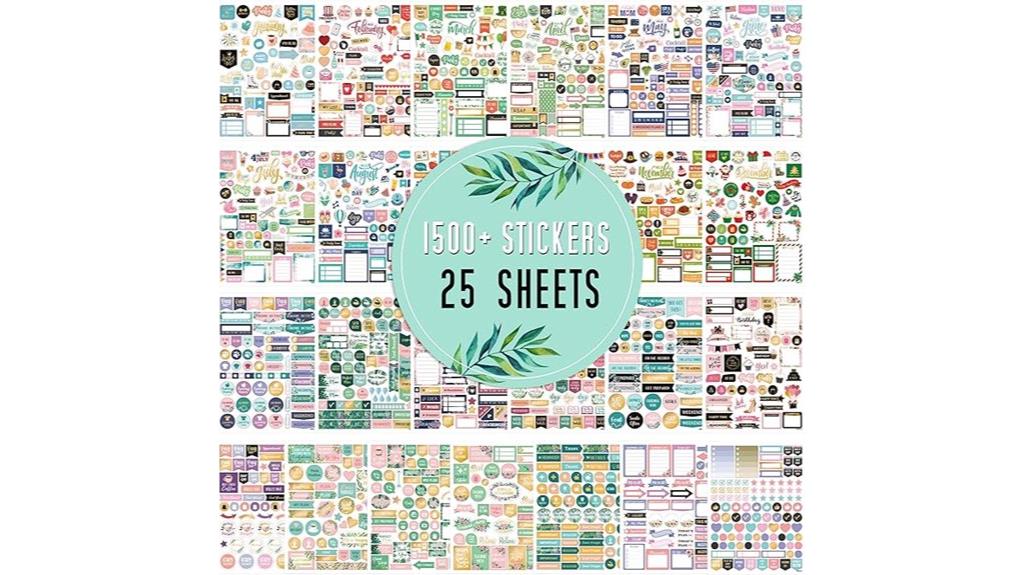 planner stickers for organization